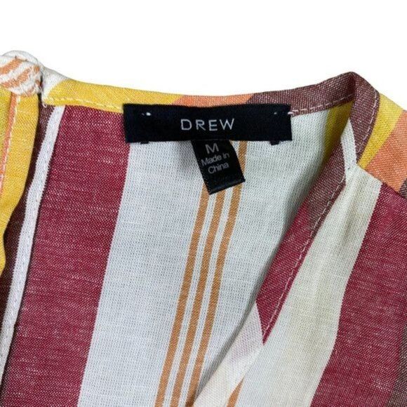 Anthropologie Drew Jumpsuit Pants Sleeveless StripedSize Medium - Picture 3 of 7